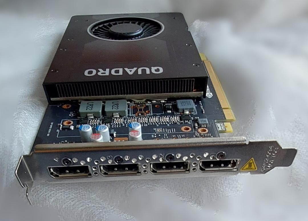 NVIDIA Quadro P2200 グラフィックボード 動作品