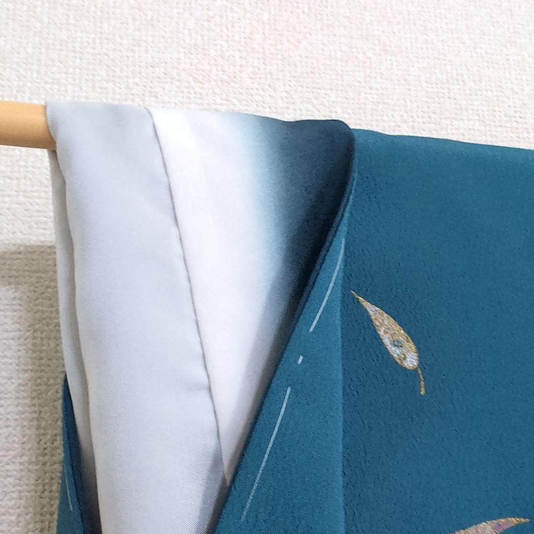 MENSママさま専用【三花】未使用品　さんび　東レシルック　洗える袷　着物