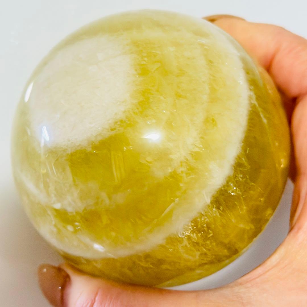 天然石 シトリンスフィア☘︎ ݁˖.8㎝　金運　パワーストーン