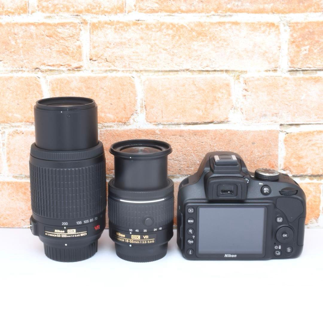 卒業式おすすめ✨Nikon D3400✨遠くも撮れる超望遠レンズセット