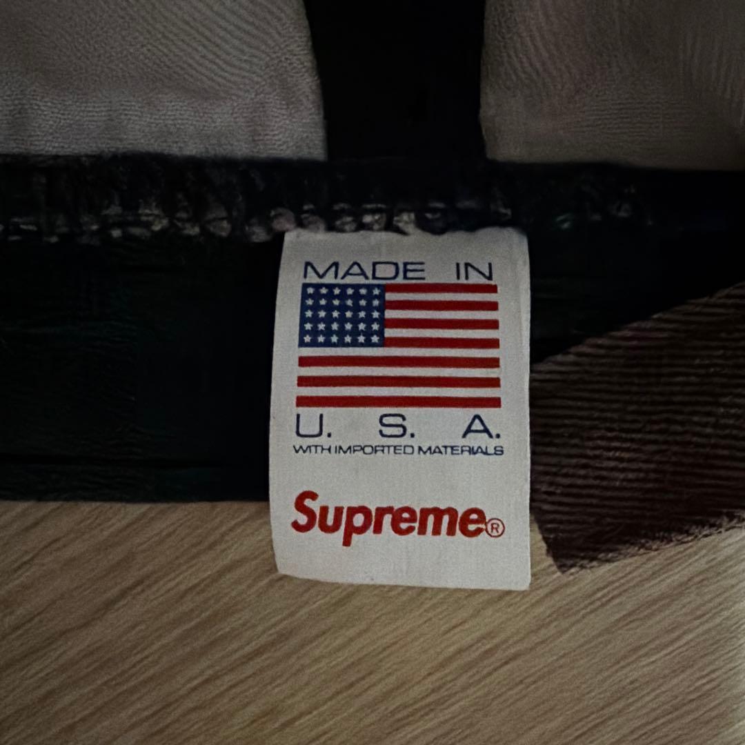 美品　Supreme　Pigment　Print　S Logo　6-Panel