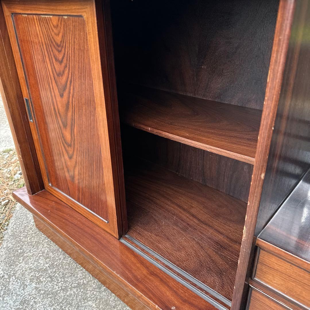 茶棚 茶箪笥 蒔絵 金彩 豪華 金厚塗り 立体感 重厚感 銘：玉水 螺鈿iso※