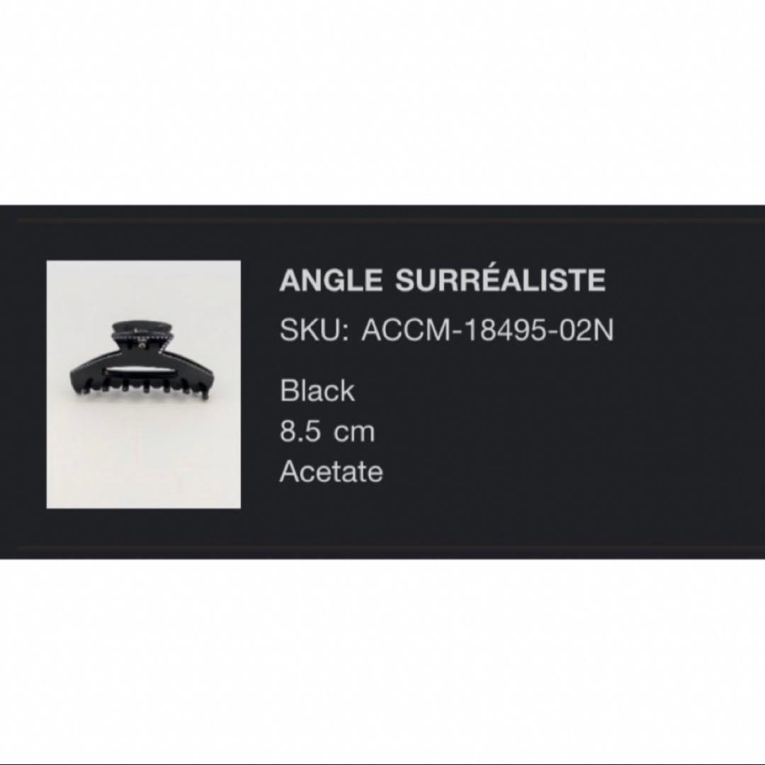 《新品》アレクサンドルドゥパリ　ヴァンドーム　8.5センチ　クリップ　黒