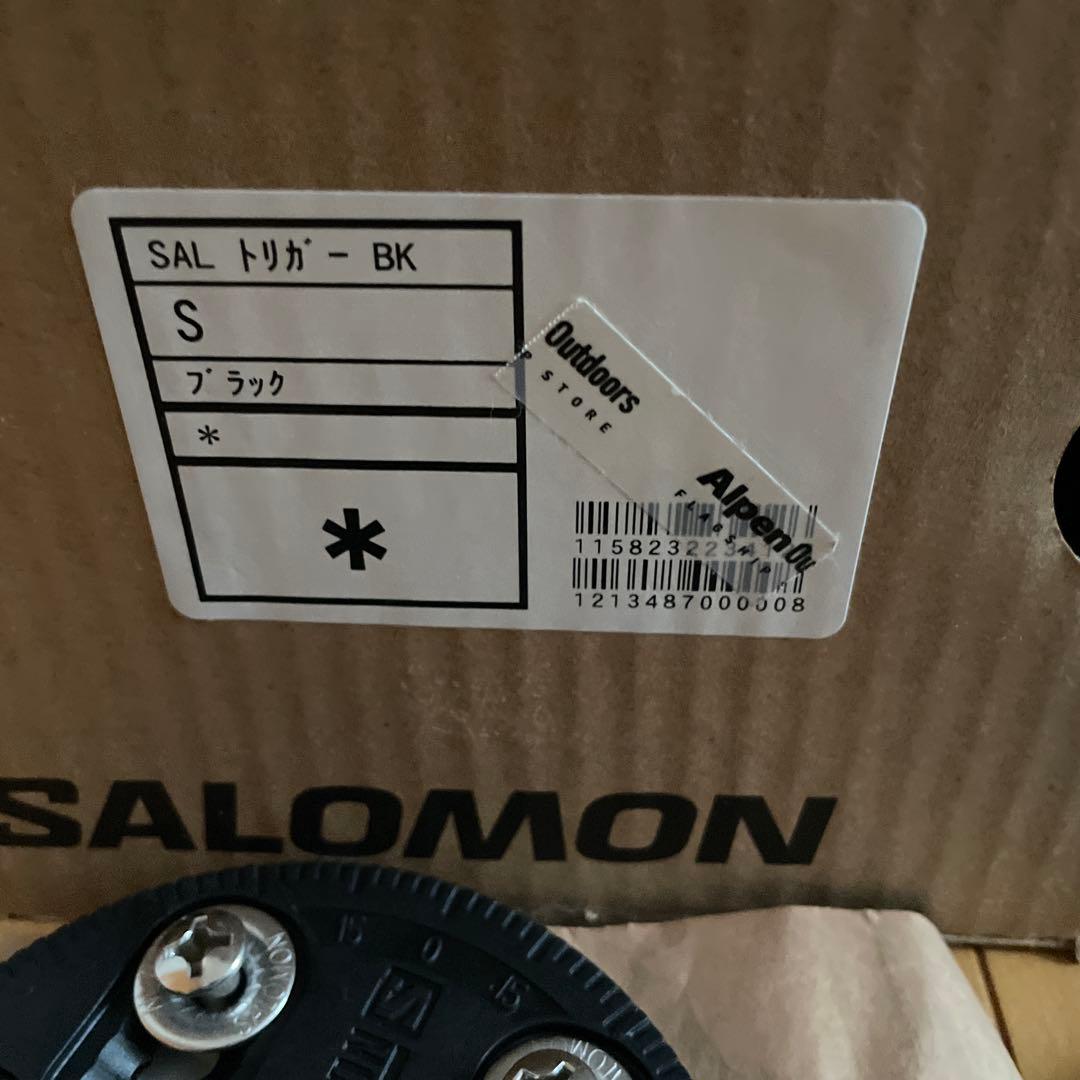 SALOMON TRIGGER ビンディング S サロモンビンディング