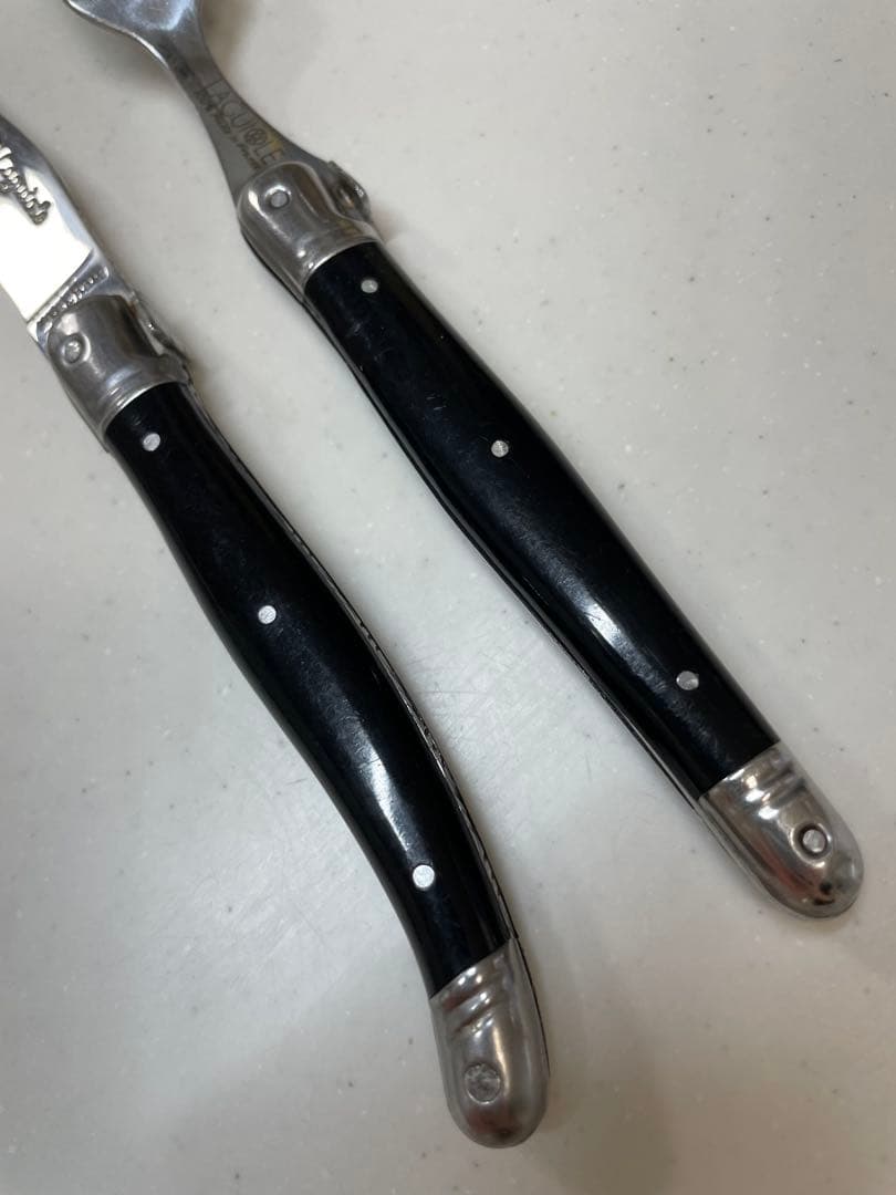 【Laguiole】フォーク10本 ナイフ10本