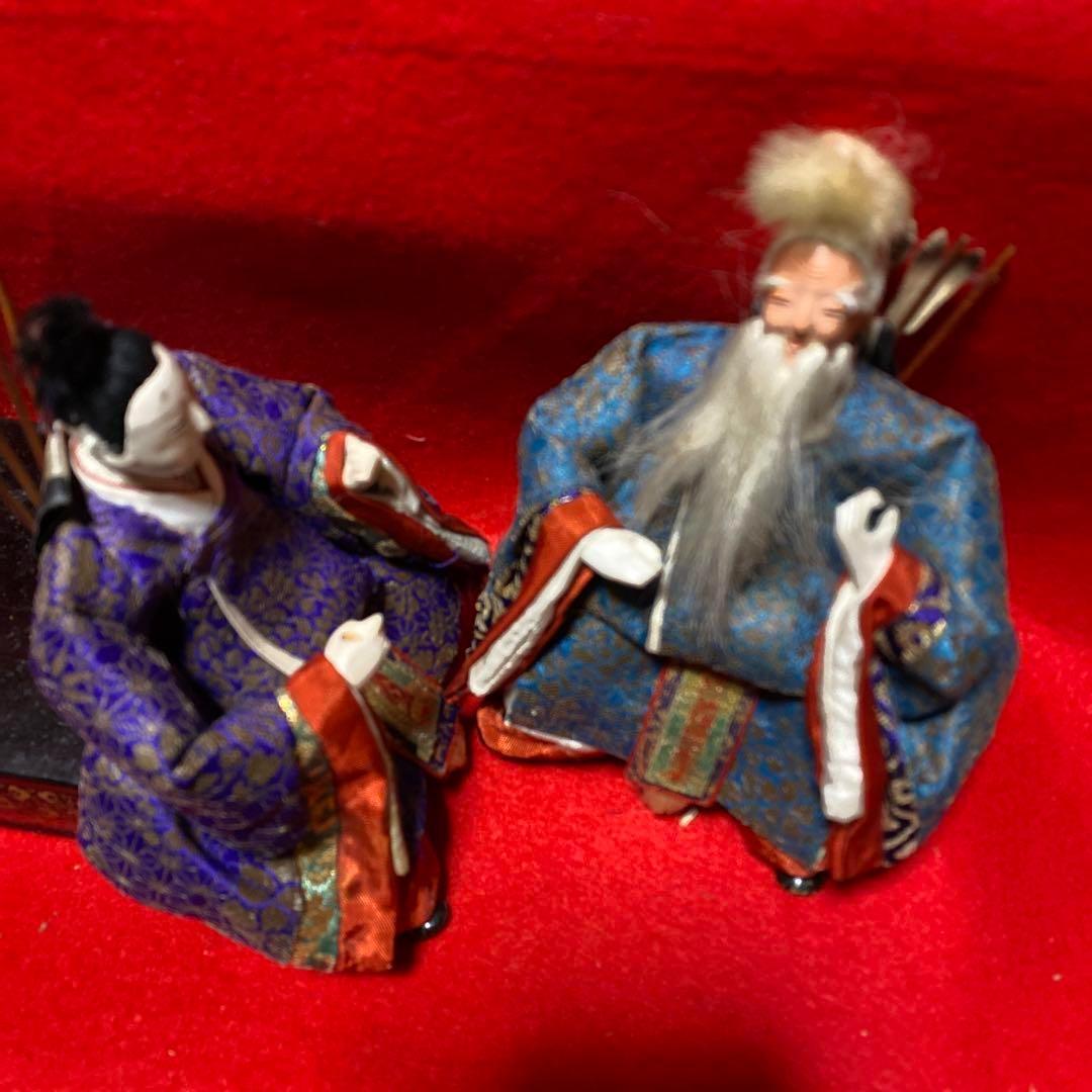 雛祭り　古い雛人形　１５体　お道具も　小さな　芥子雛　明治　大正戦前