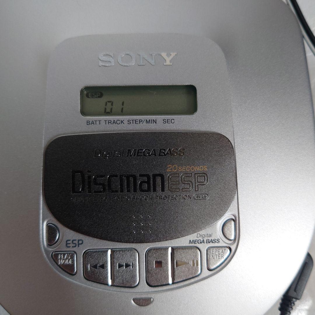 SONY Discman D-475 ポータブルCDプレーヤー