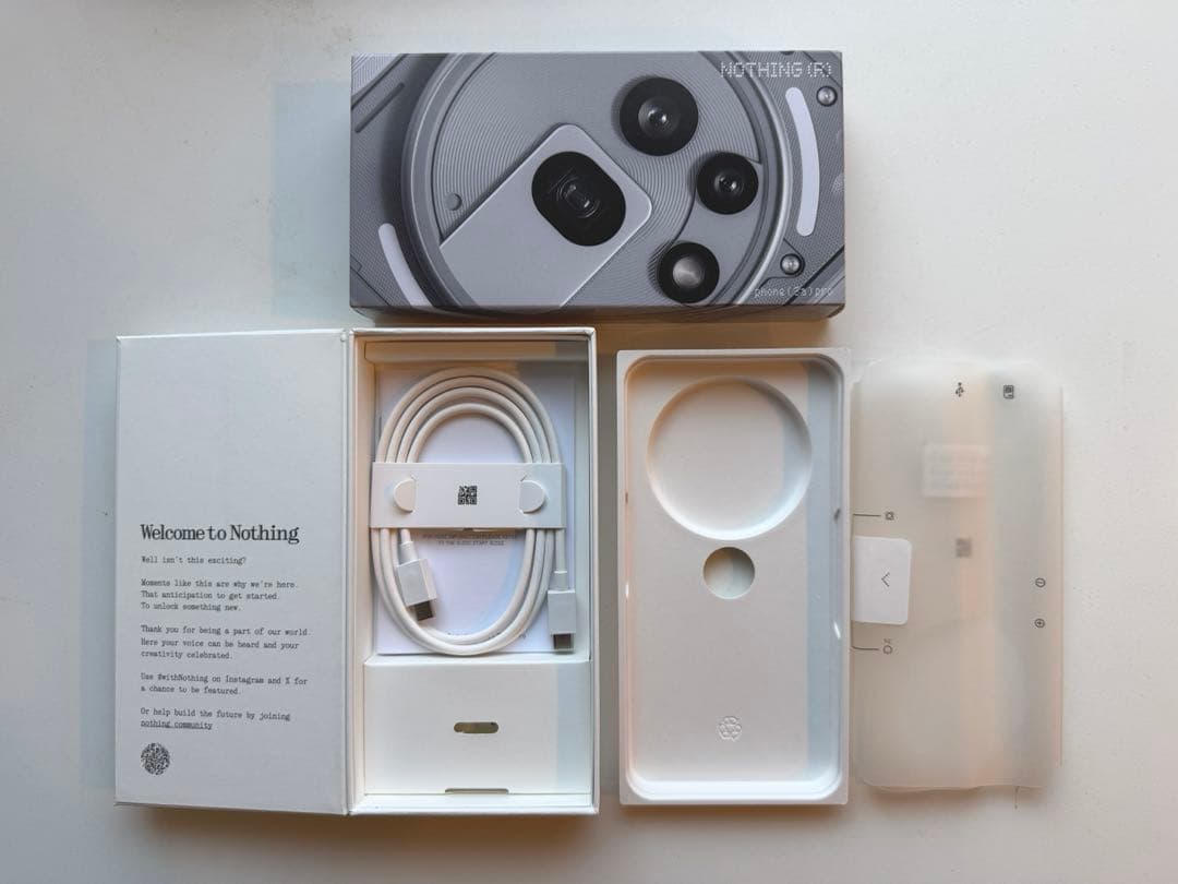 Nothing Phone (3a) pro 本体 + ケース2種類　等