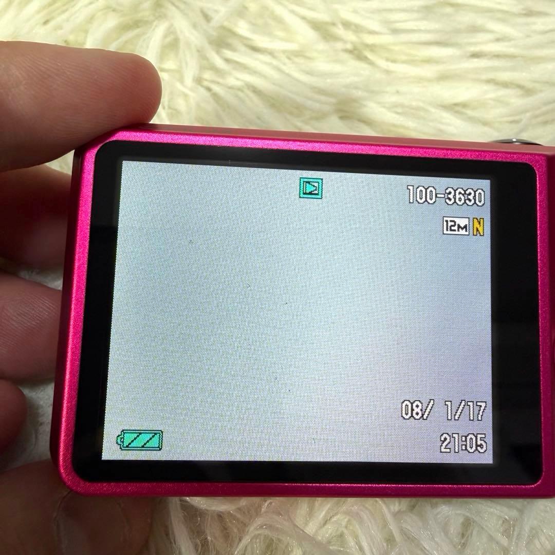 【美品】 CASIO EXILIM EX-Z90 12.1MP ピンク コンデジ