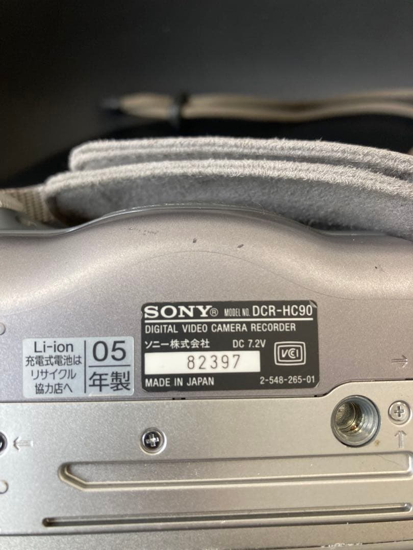 SONY miniDV handycam DCR-HC90 NTRC 05年製
