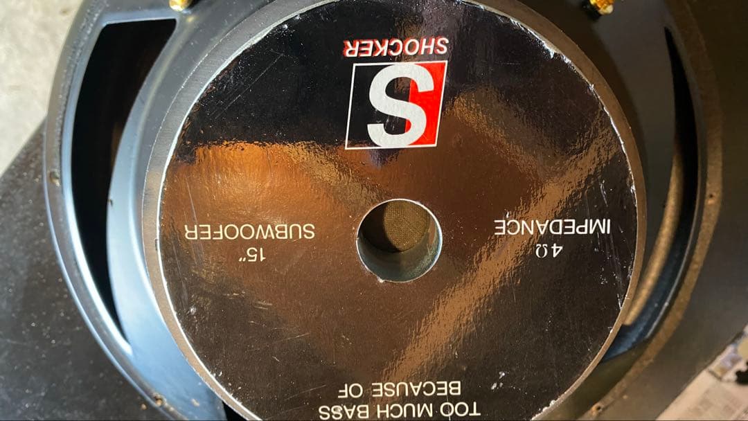 SHOCKER 15インチサブウーファー