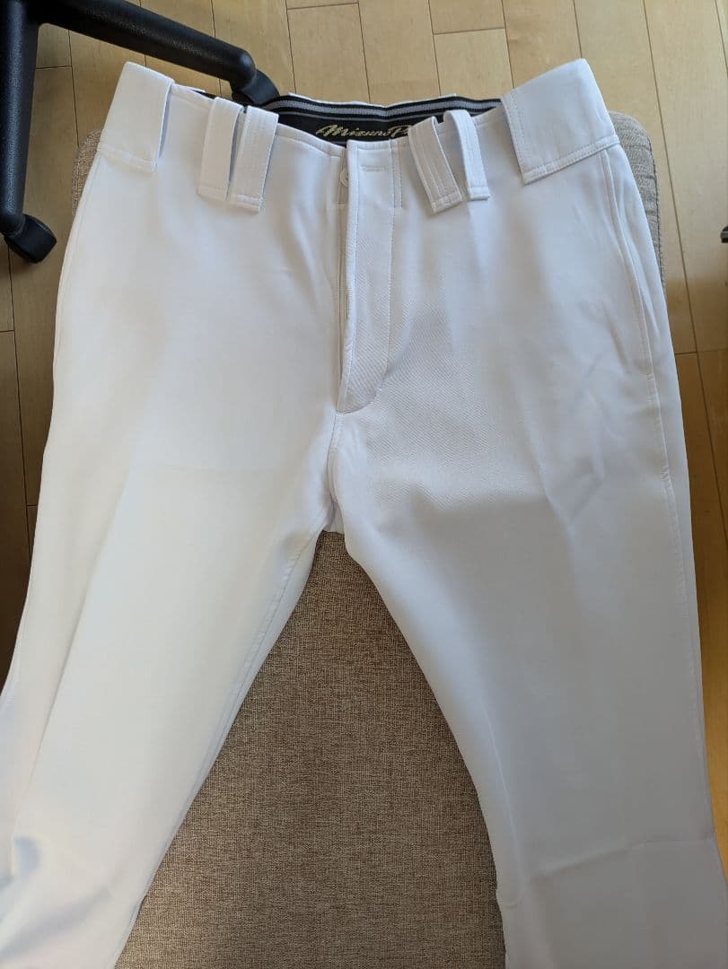 Mizuno Pro 野球パンツ Lサイズ レギュラー ホワイト 2着セット