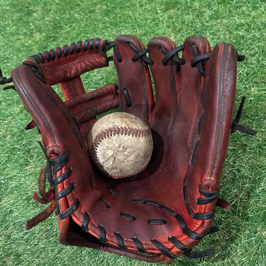 和牛JB　硬式用グラブ　JB-J005 パワーオレンジ