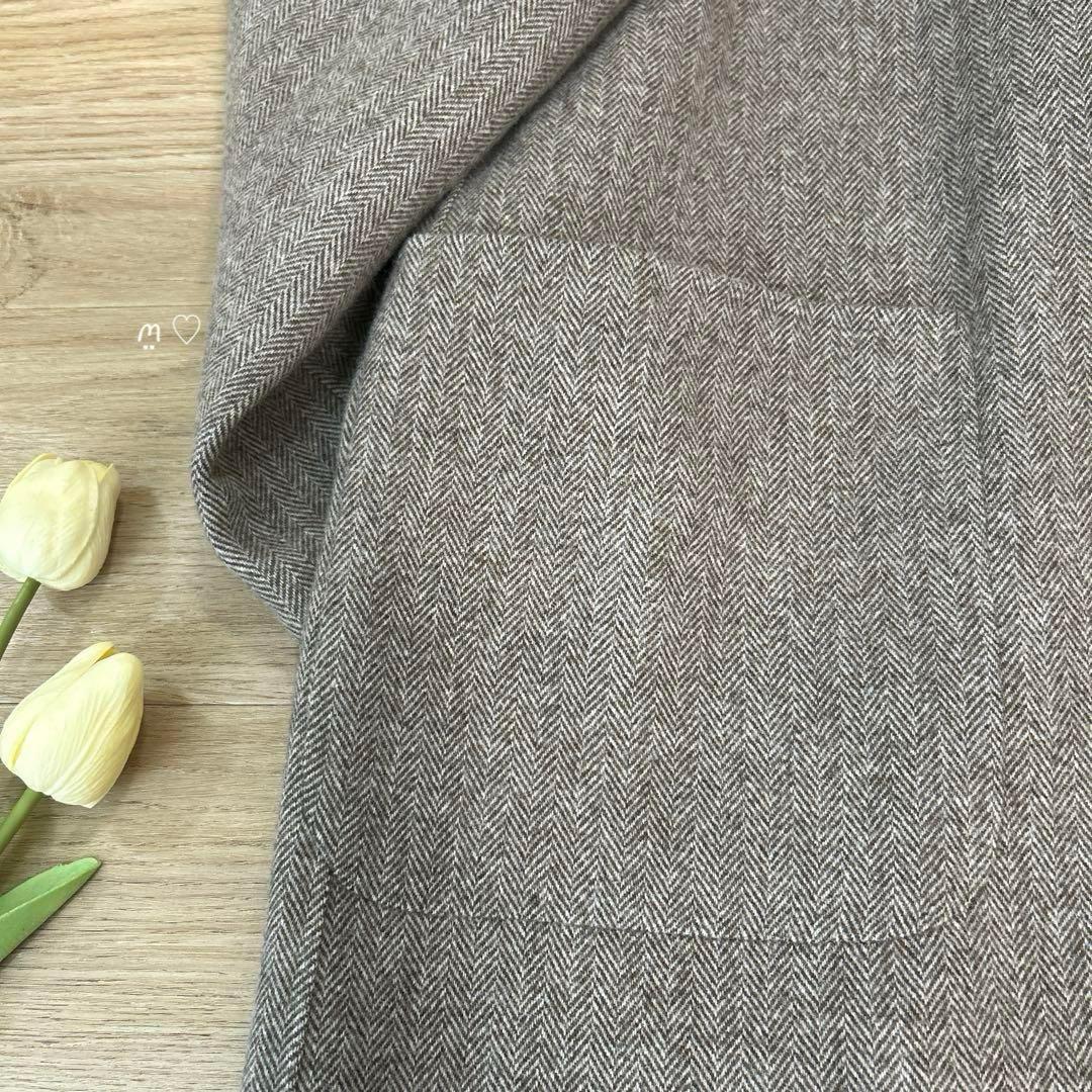 GALERIE VIE ギャルリーヴィー　ウールダブルフェイスフーデッドコート