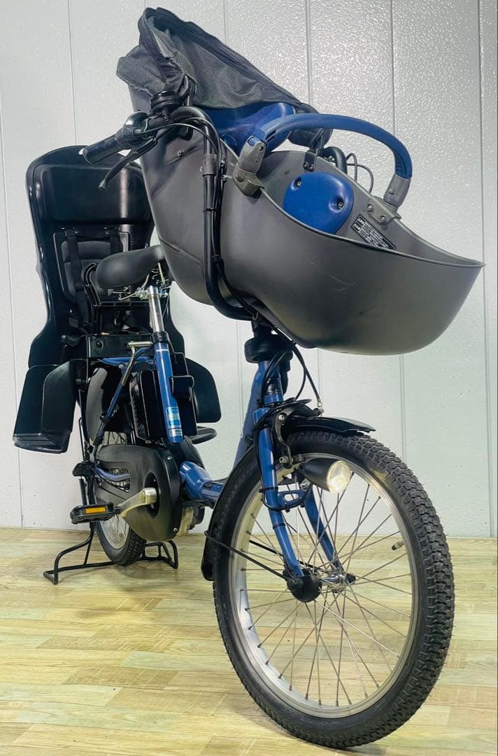 ★3153パナソニック16アンペア 20インチ子供乗せ電動アシスト自転車