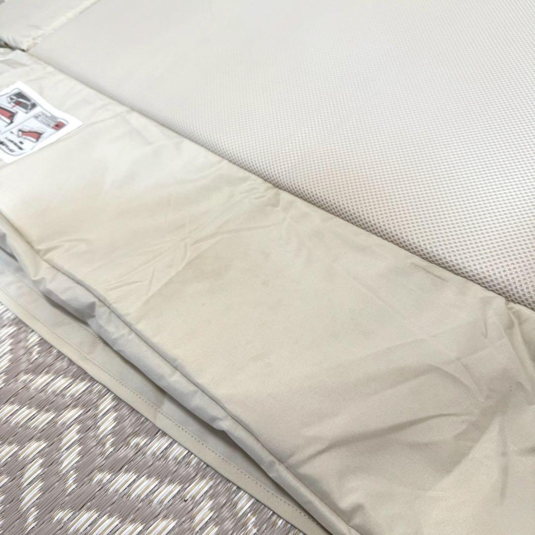 アップリカ　ココネルエアーAB ホワイトグレー Aprica ベビーベッド