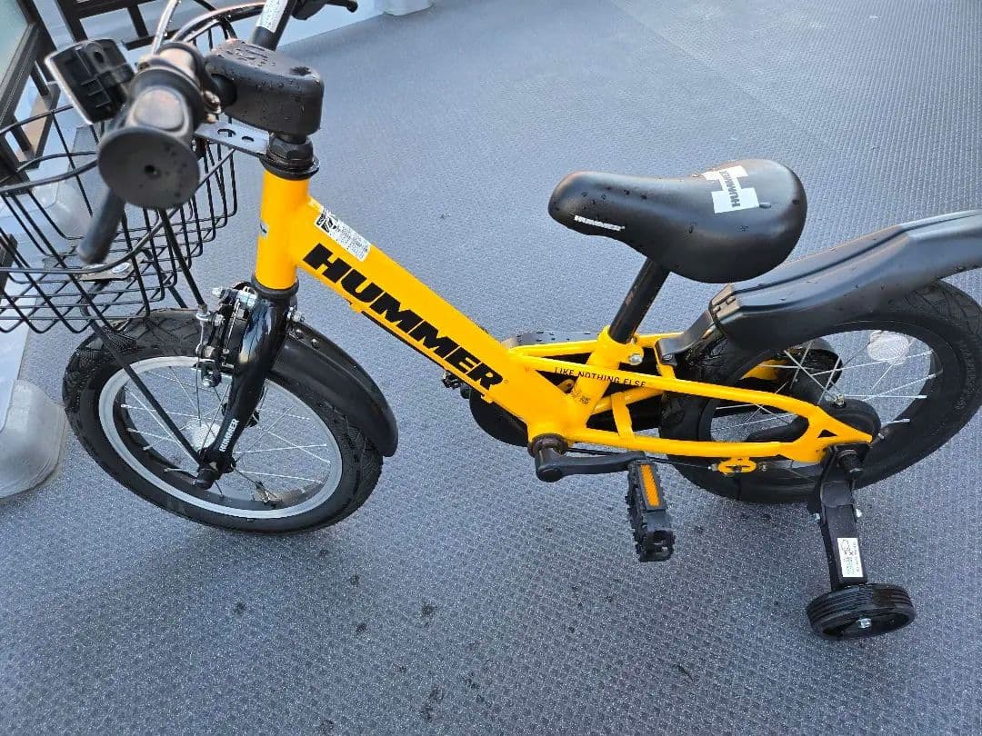 最終値下げ　引き取り可　HUMMER ハマー　子供用　自転車 14インチ