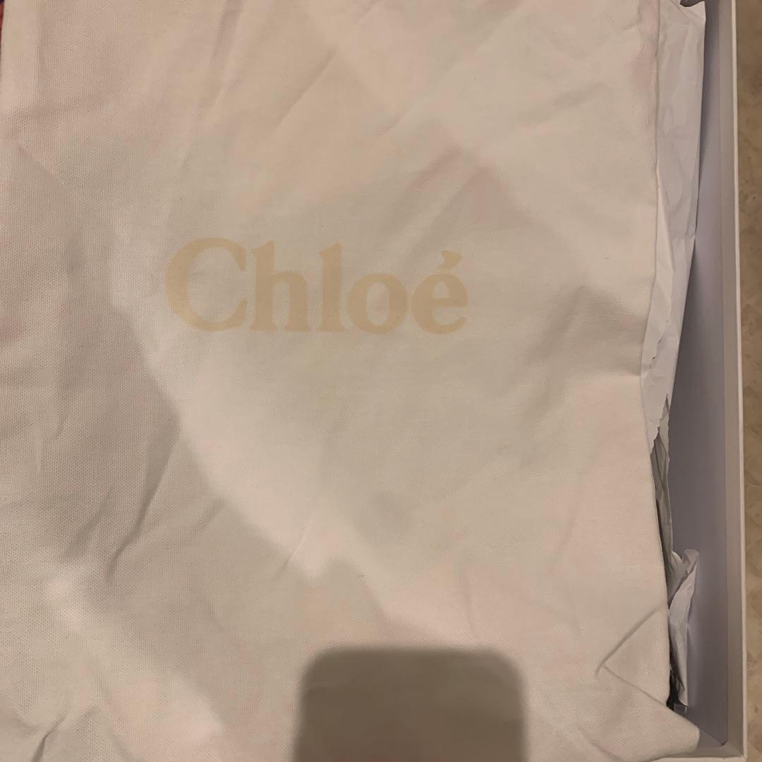 Chloé ブラック 長靴 ヒール付き　36インチ