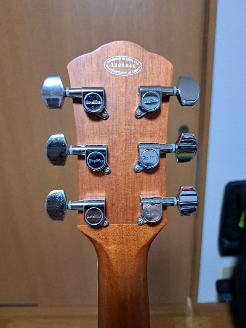 Indie エレクトリックアコースティックギター(生産終了品)ソフトケース付き