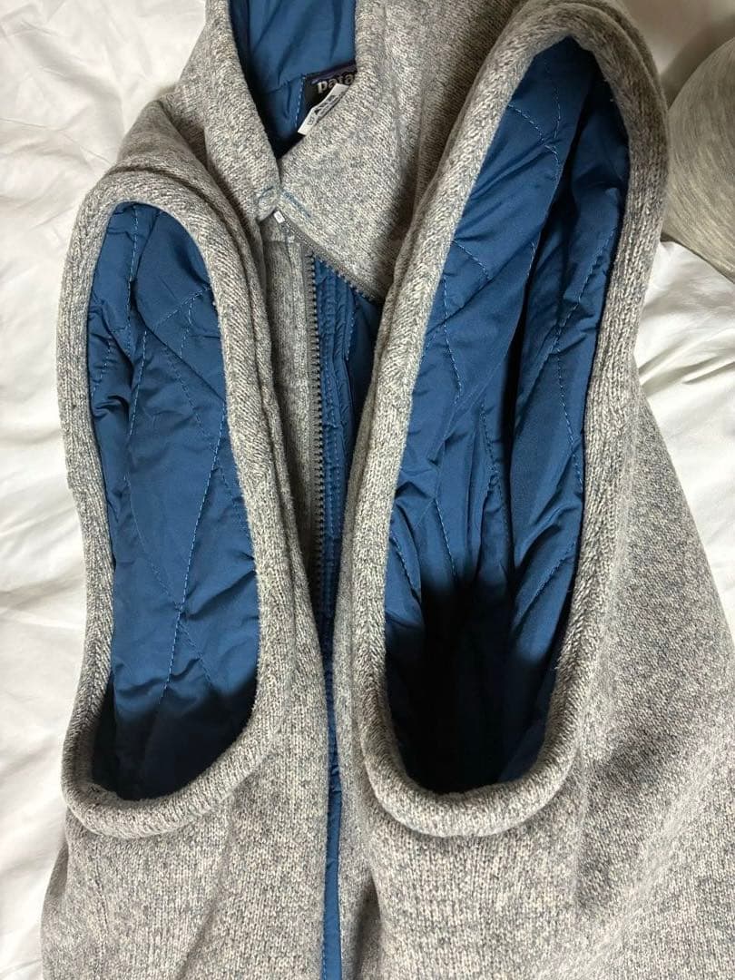 パタゴニア インサレーテッドベターセーターベスト　グレー　メンズS