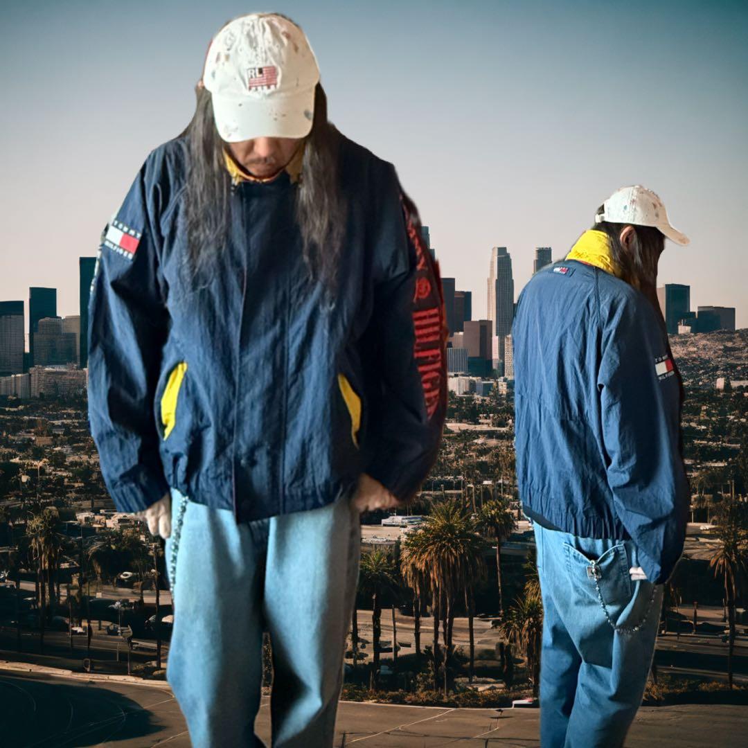 レア！ 90s ビンテージ トミーヒルフィガー TPABLOW 着用 ジャケット