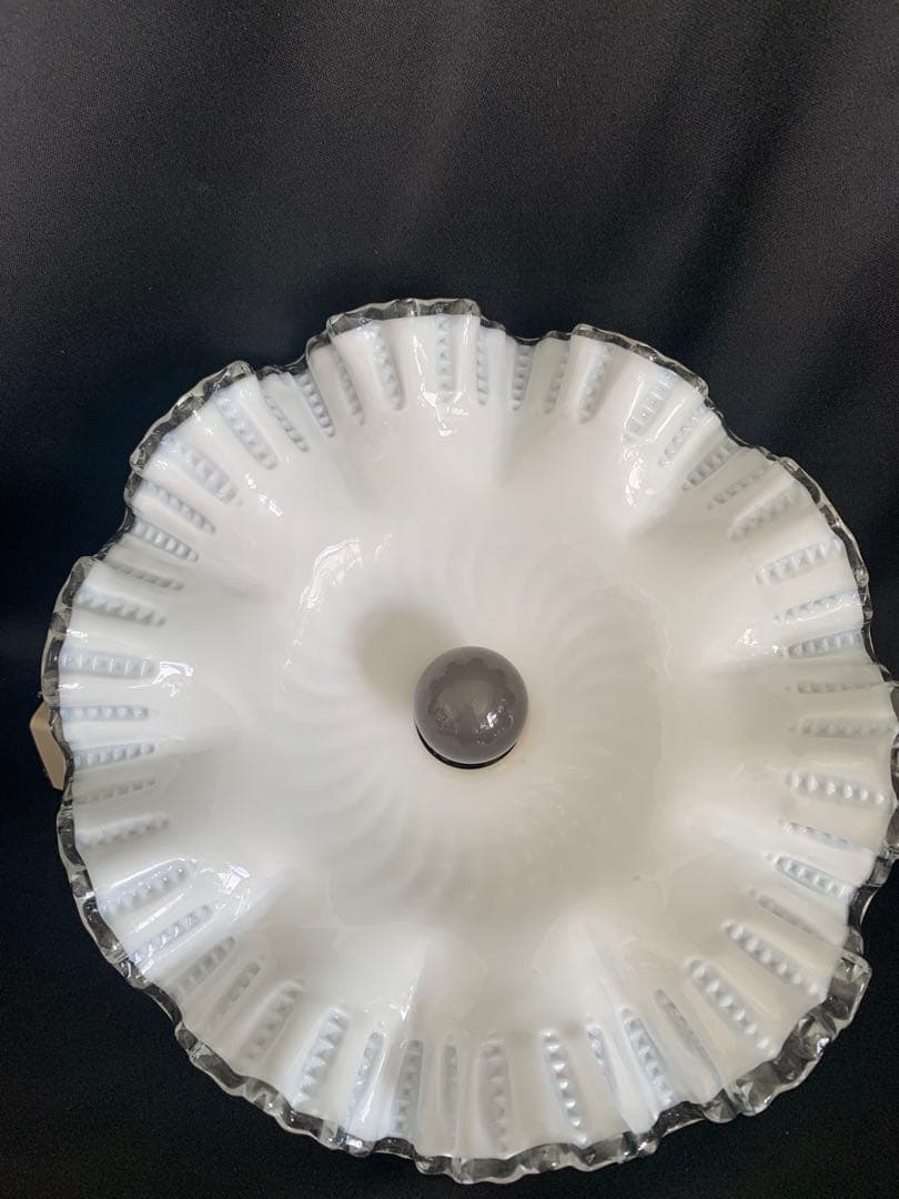 フランス製　MOUTH-BLOWN GLASS VIANNE ガラスシェード照明