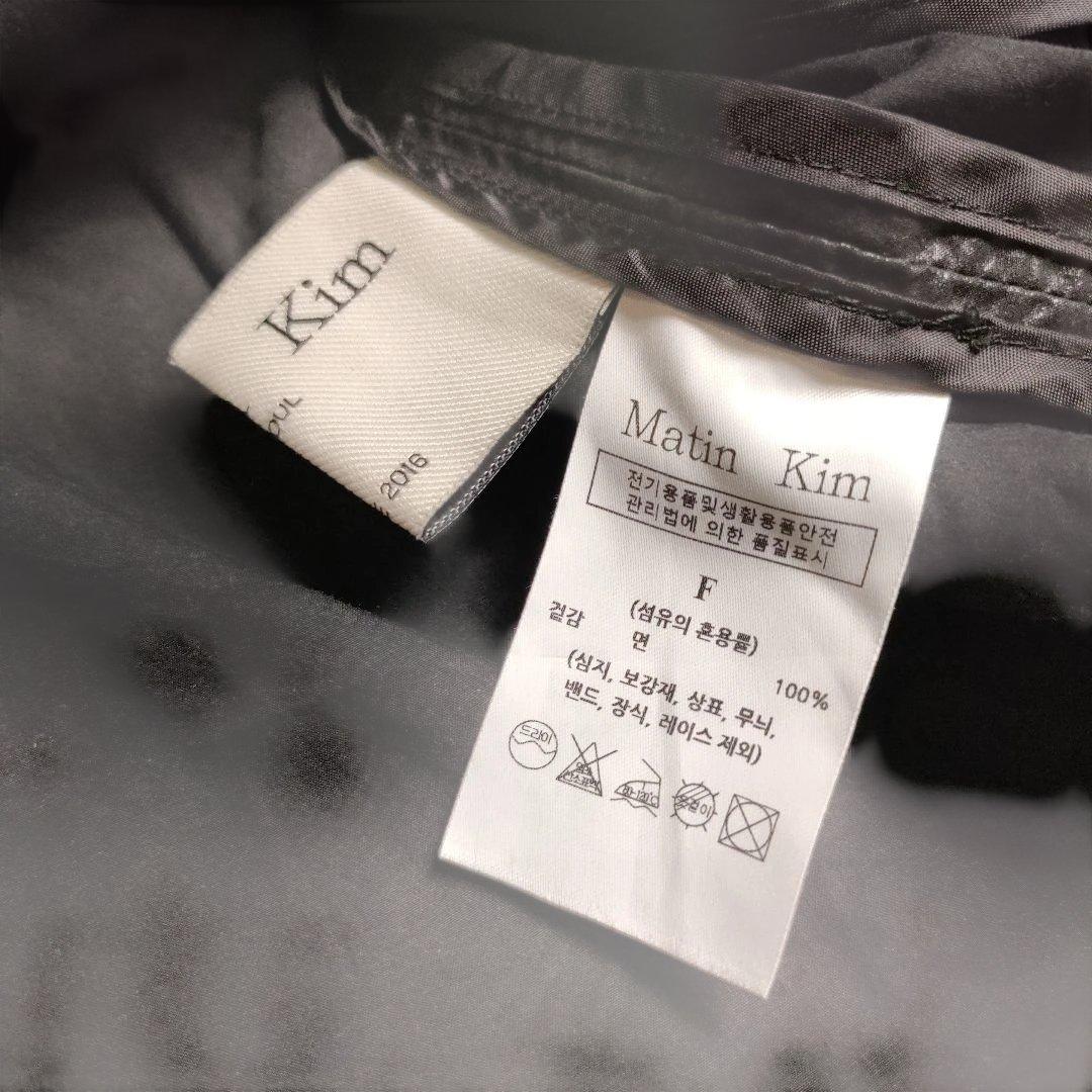 ごぎがぎがぎご　Matin Kim ジャケット ブラック