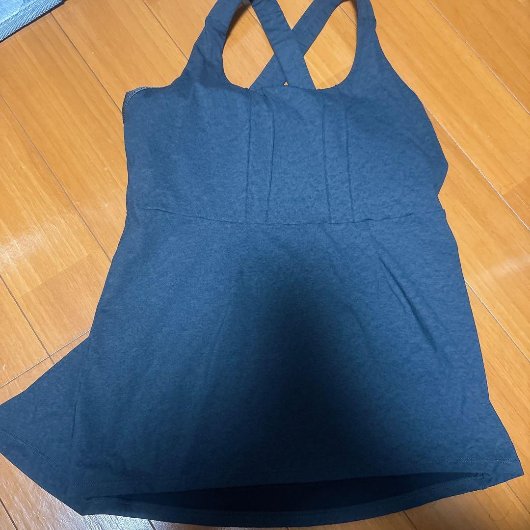 SUKALA デニムクロスタンクトップ デニムスリットレギンス Lサイズ セット