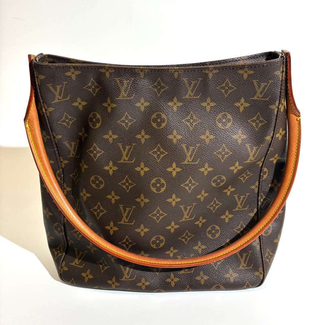 美品 ルイヴィトン ショルダーバッグ ハンドバッグ ルーピング GM モノグラム