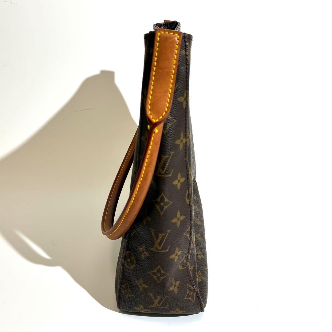 美品 ルイヴィトン ショルダーバッグ ハンドバッグ ルーピング GM モノグラム
