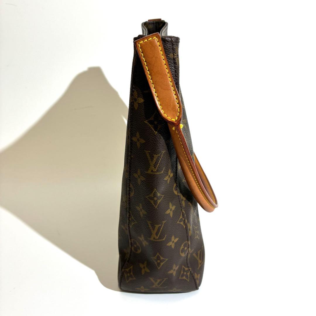美品 ルイヴィトン ショルダーバッグ ハンドバッグ ルーピング GM モノグラム