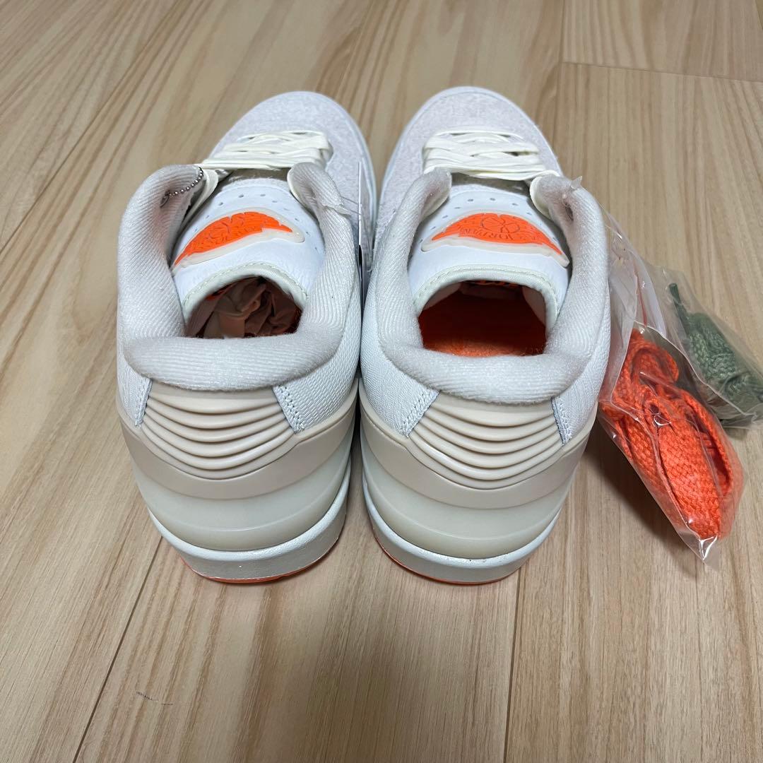 【ナイキ×シェルフライフ】エアジョーダン2 DV7128-110 新品未使用