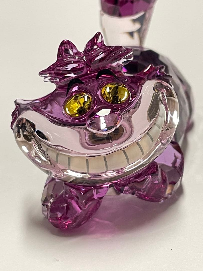 【未使用】SWAROVSKI ディズニー　チェシャ猫　オブジェ　匿名配送❤︎