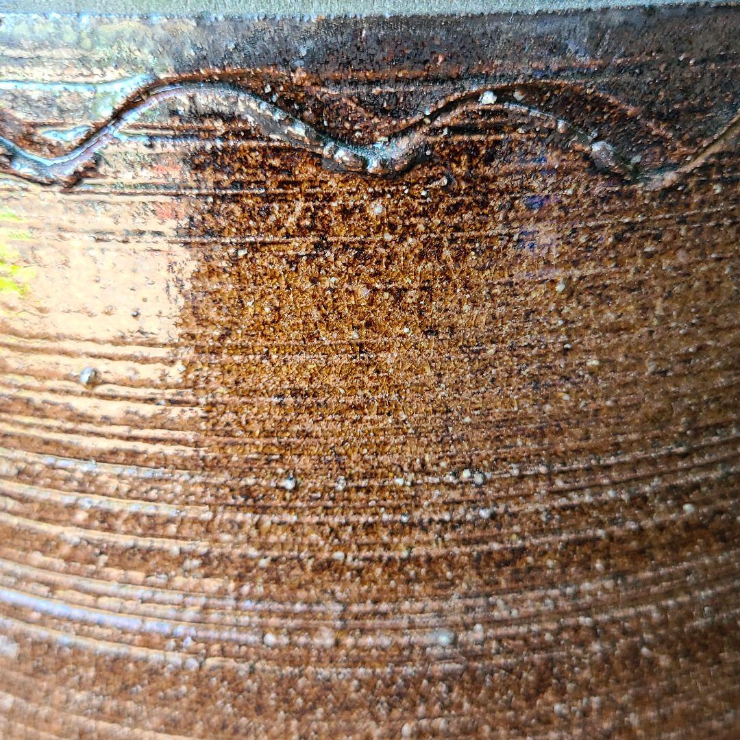 信楽焼傘立て 蝶透かし 高さ４４cm F-440