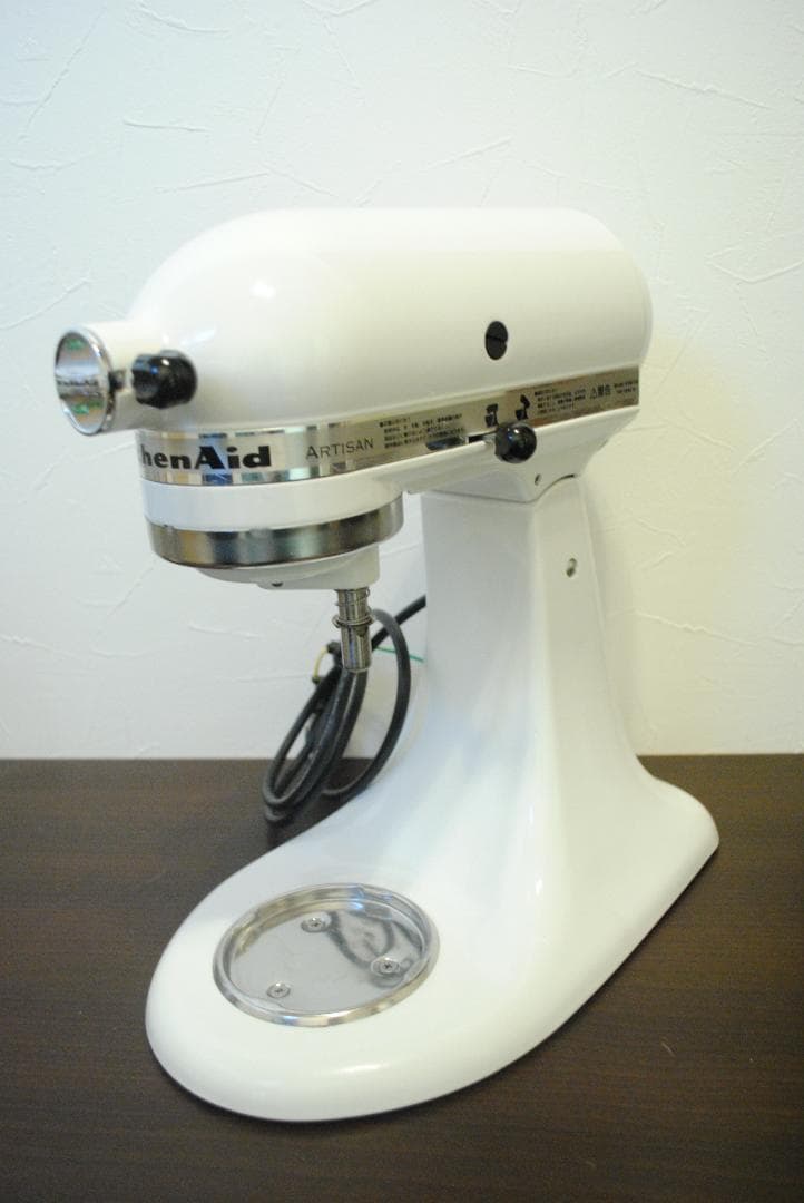 キッチンエイドスタンドミキサ Kitchenaid ARTISAN 白色