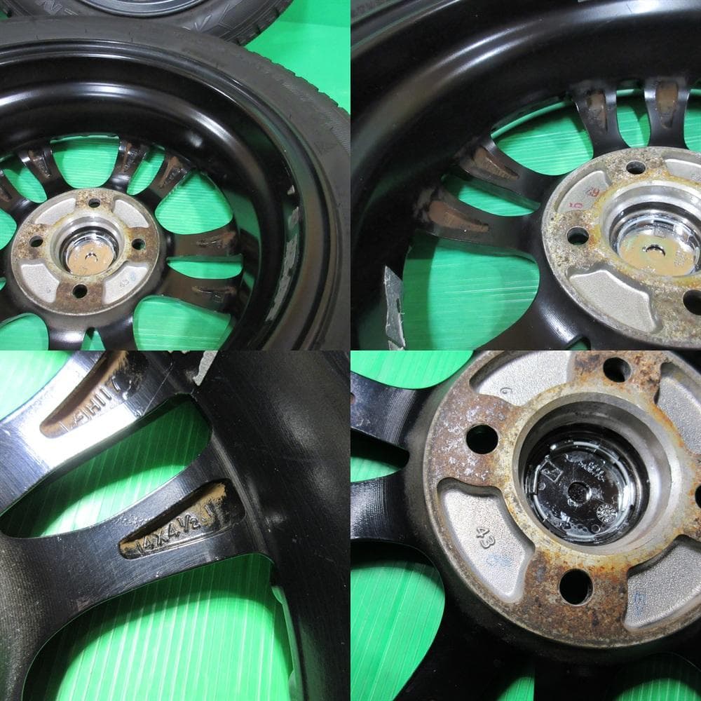 わび蔵 N-BOX 155/65R14 スタッドレス スペーシア タント