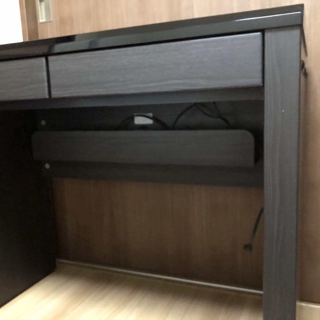 値下げしました　デスク コンビ 90×45(ブラック) 島忠ホームズ
