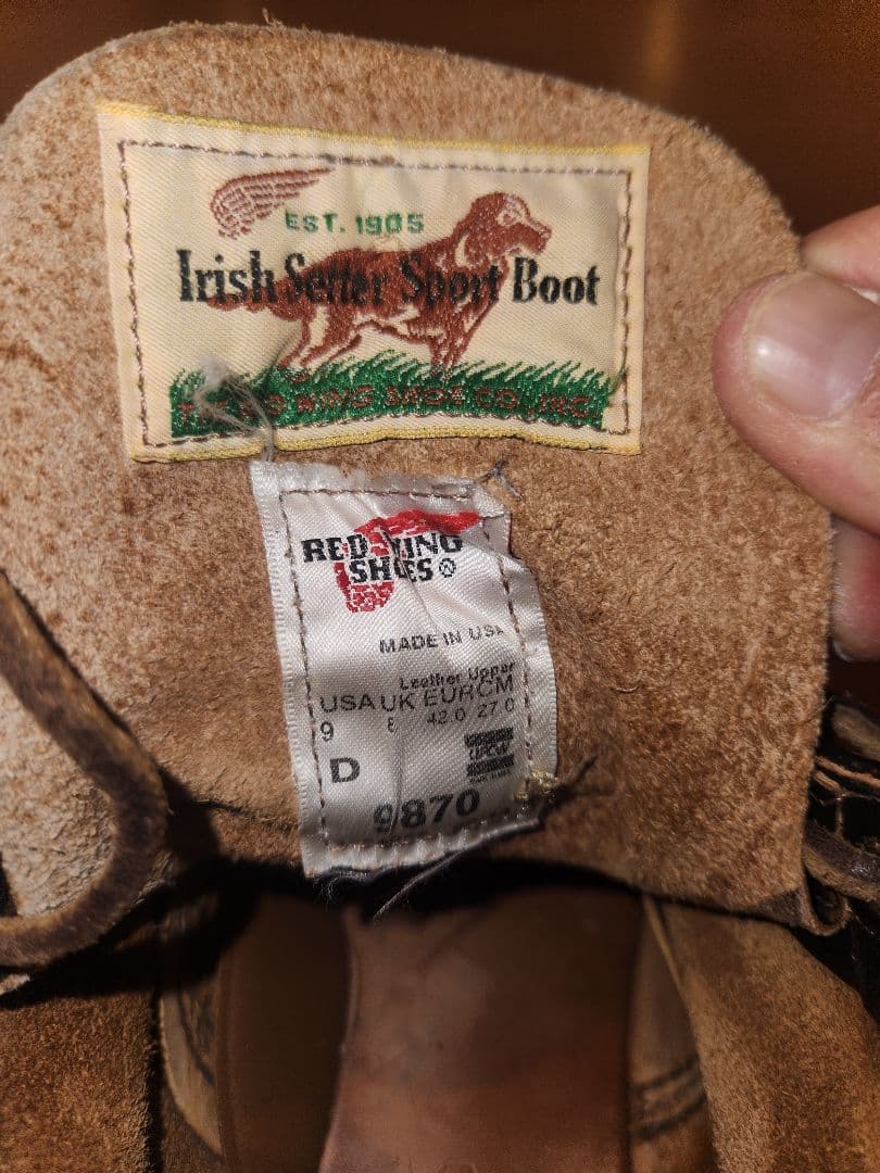 REDWING 9870 9D レッドウィング 27.0