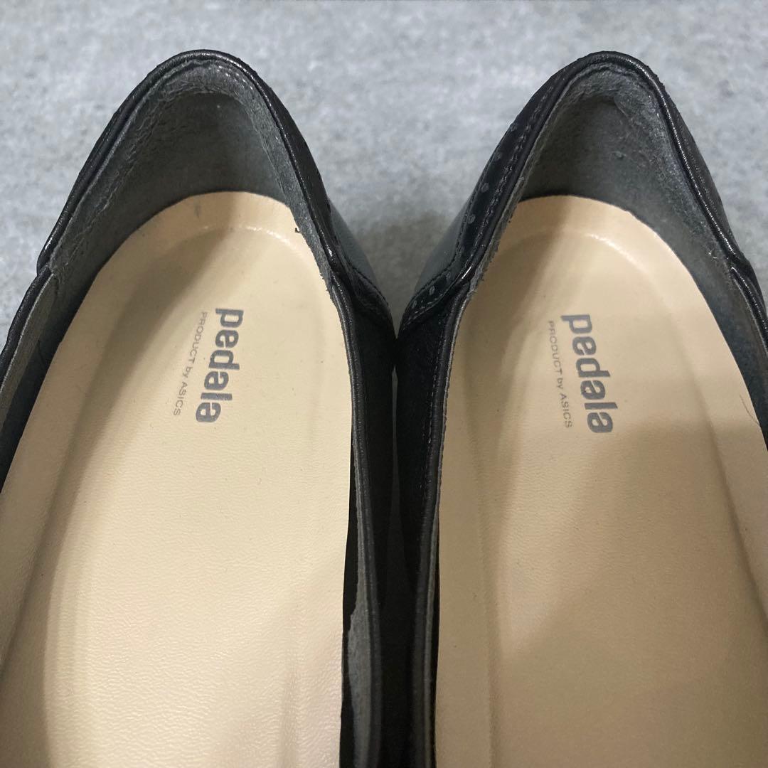【Pedala】ペダラ アシックスウォーキング （24）3E フラットパンプス