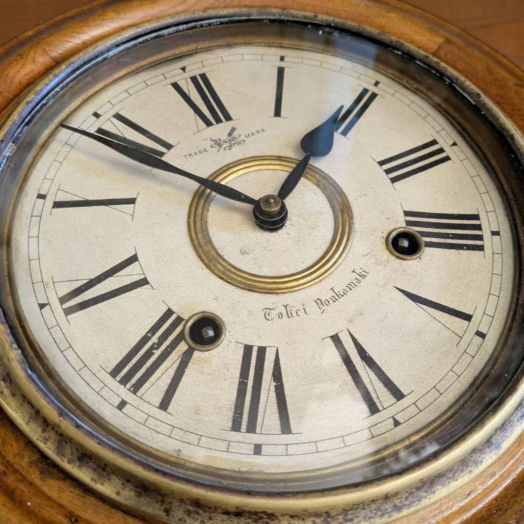 アンティーク掛時計　古時計　振り子時計