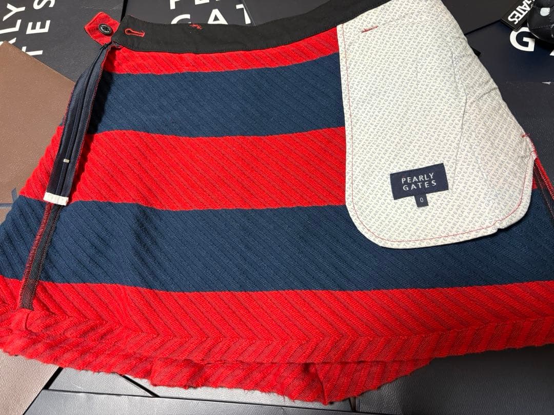 PEARLY GATES ストライプ スカート