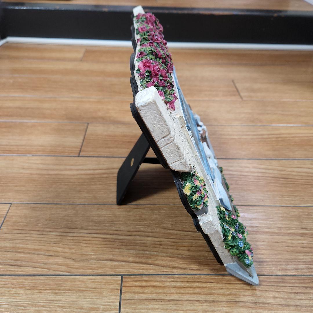 アンティーク　フォトフレーム　立体