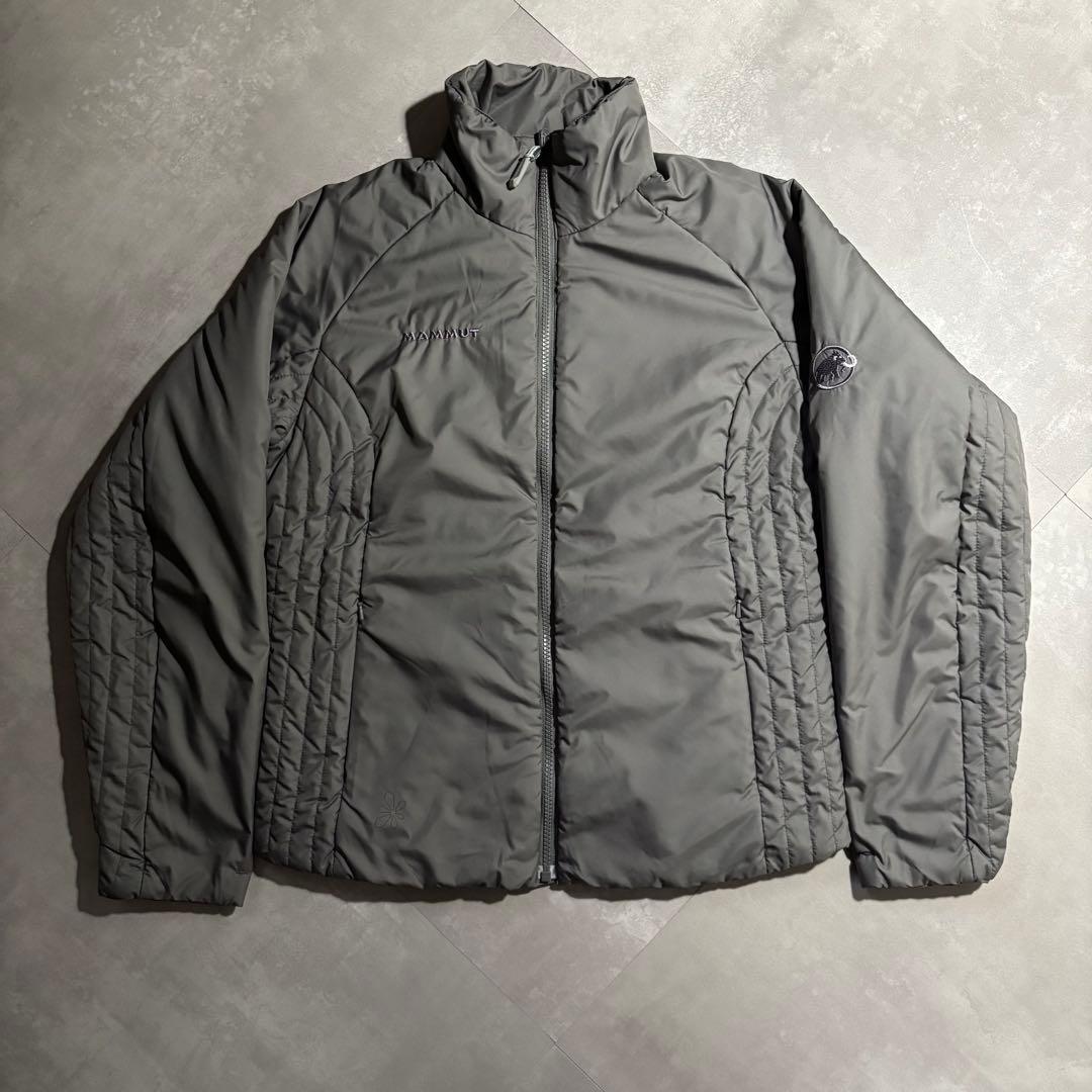 美品 MAMMUT マムート　パフジャケット　インサレーションジャケット　グレー