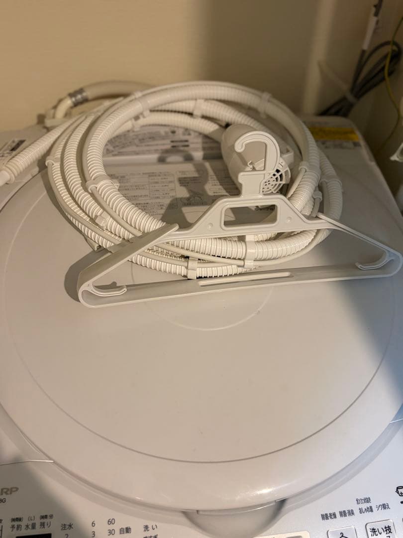 p*n様 SHARP 洗濯乾燥機　ES-TX8G-W プラズマクラスター　202