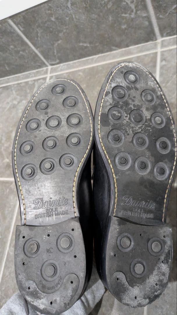 ジャランスリウァヤ　ブラックレザー ローファー 　8 1/2