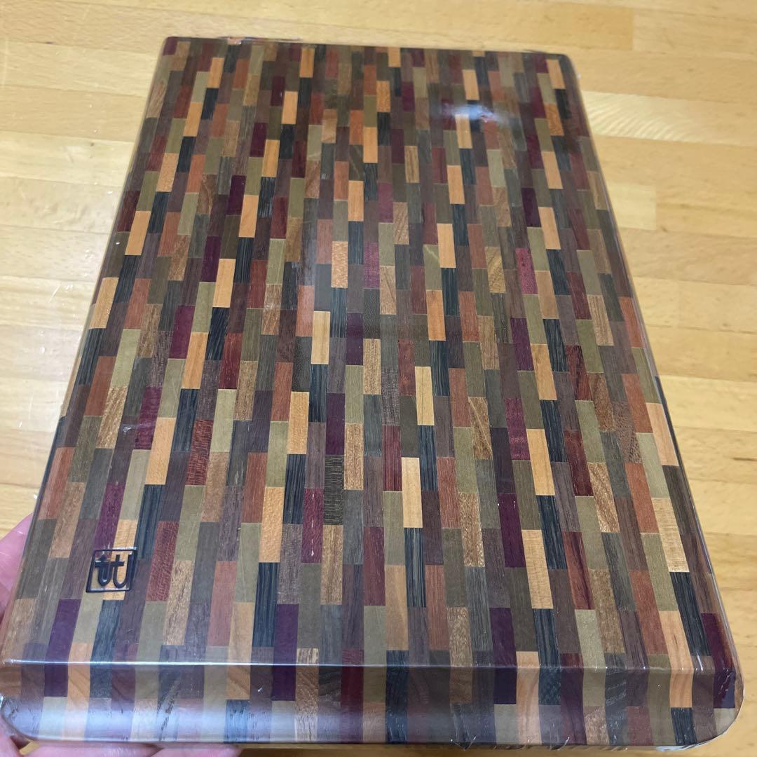 寄木細工 箱根細工 お盆 トレイ 大皿 角盆 無垢 天然木 工芸品