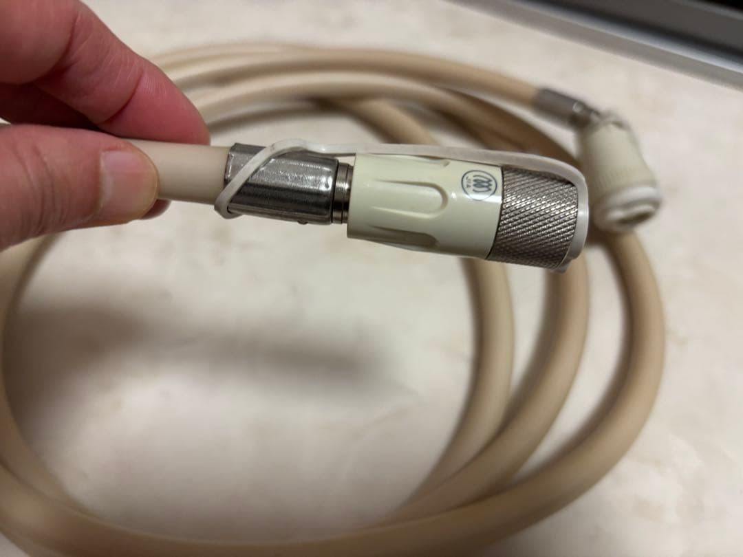 ノーリツガスファンヒーター ホワイト 3mガスホース、取扱説明書付き