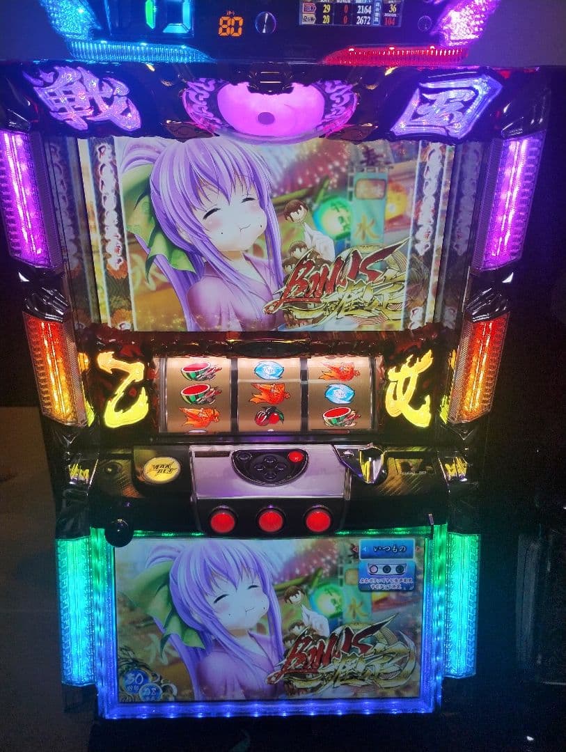 直接引取可能！戦国乙女2スロット実機！不要機付き！