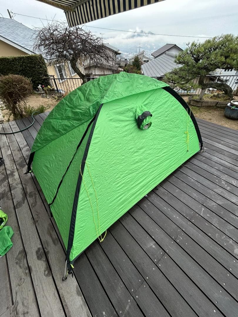 ヘリテイジ エスパース・デュオX ゴアテックス 吹き流し入口・前室フライ付き