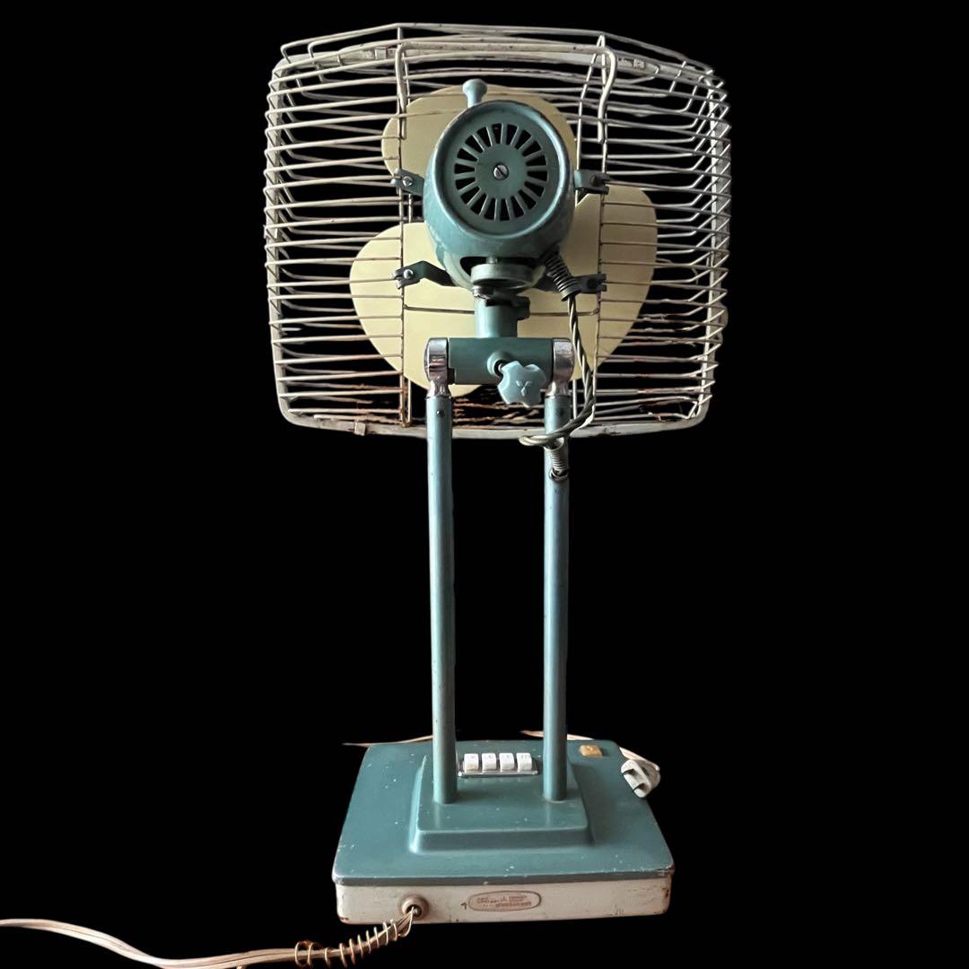 希少❗️レトロ扇風機　三菱RM-10A 四角